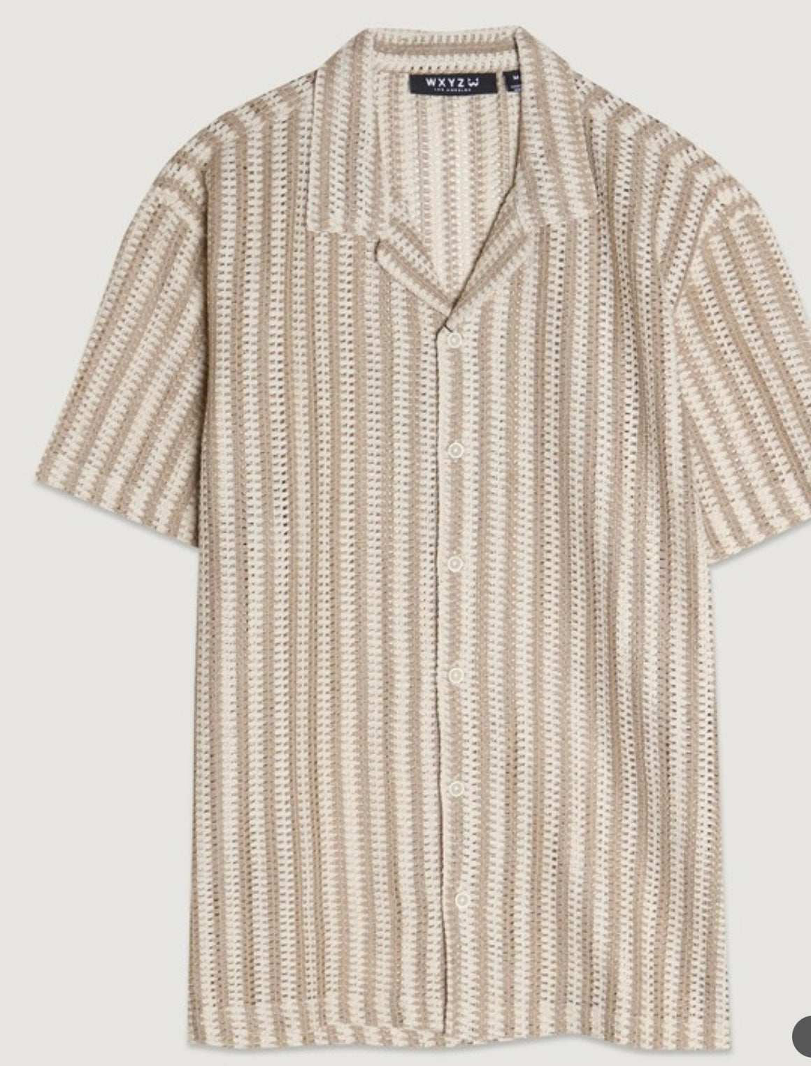 The Riviera Shirt – Textured Stripe